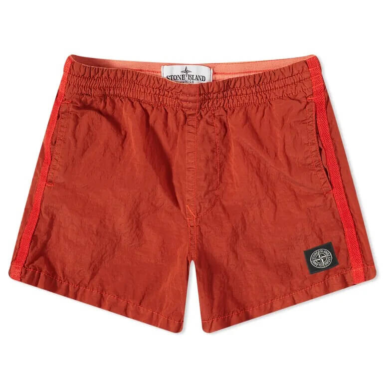 

Шорты для плавания Stone Island Junior Nylon Metal, красный