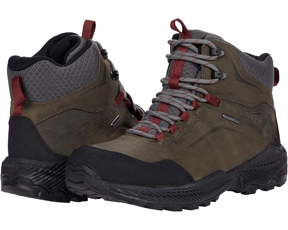

Походные ботинки Merrell Forestbound Mid Waterproof, цвет Merrell Grey