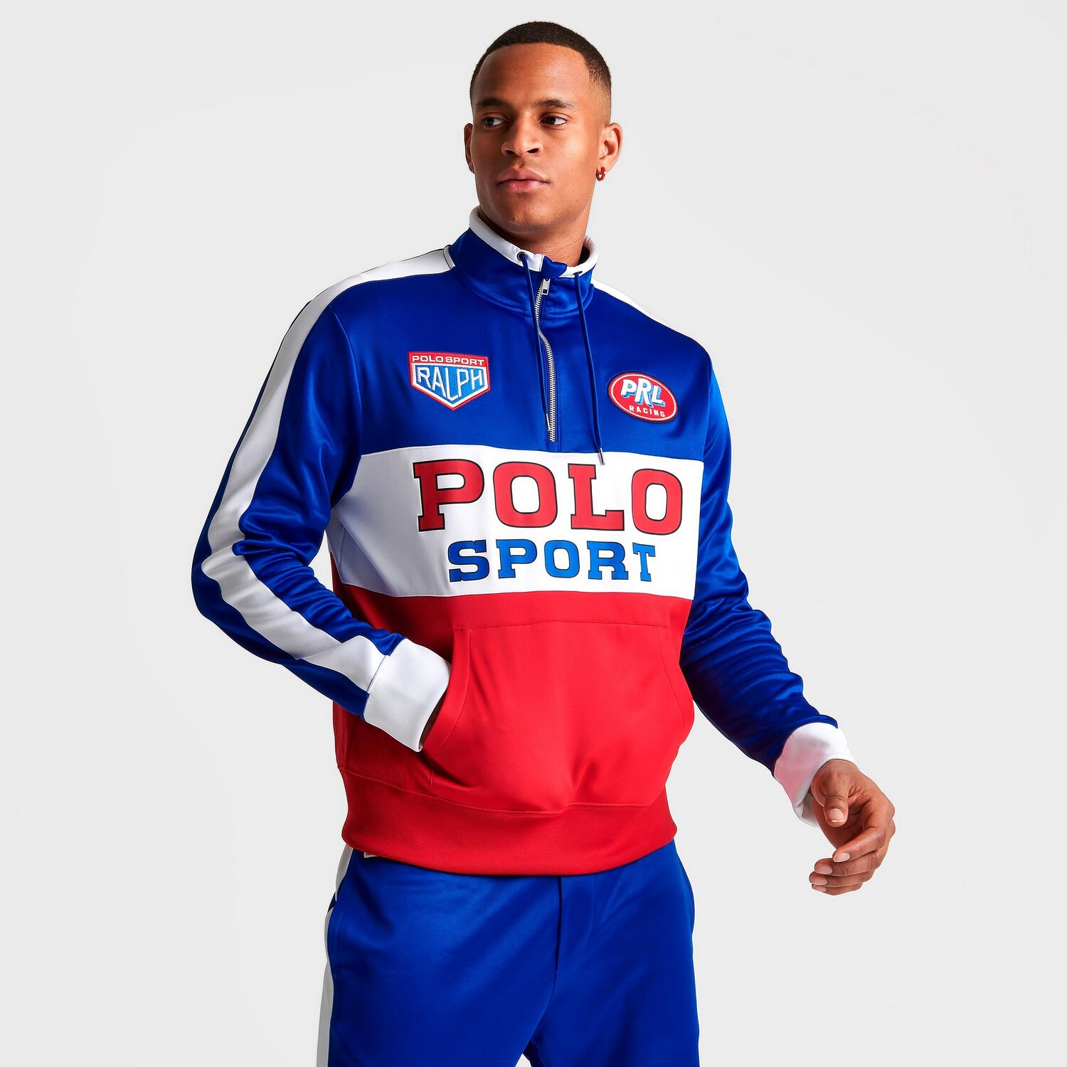 

Мужская спортивная куртка Ralph Lauren Polo Sport RL Moto с графическим принтом Polo Ralph Lauren, синий