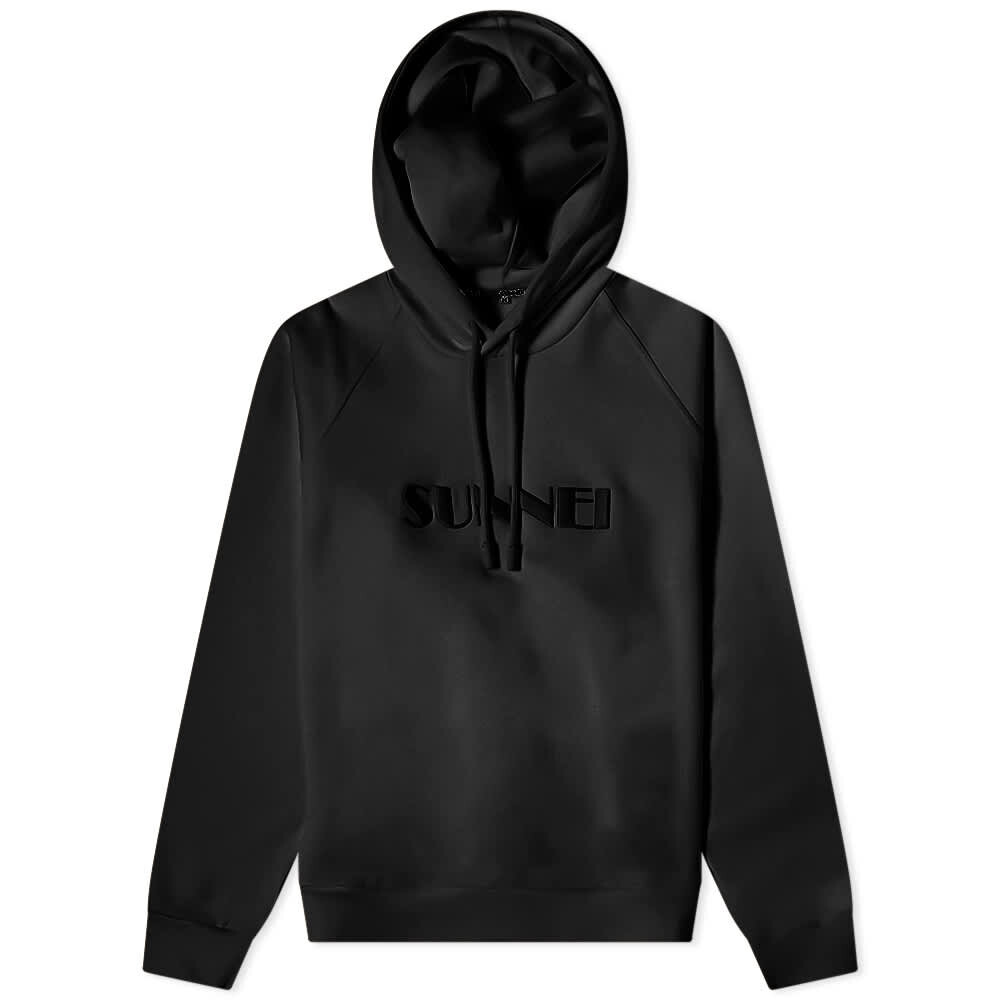 

Толстовка Sunnei Big Embroidered Logo Hoody, Черный