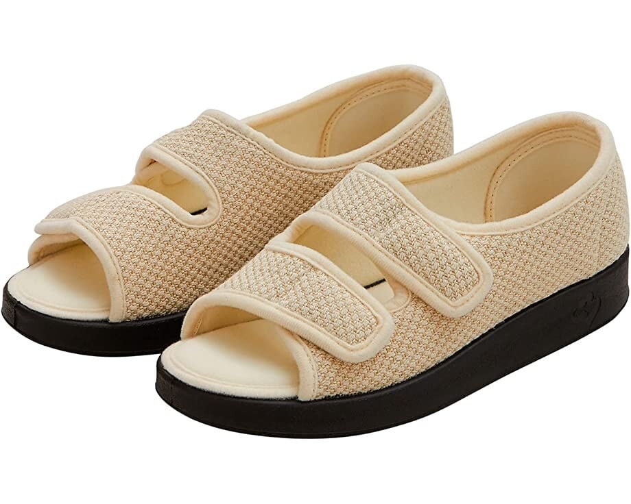 

Туфли на каблуках Easy Closure Open Toed Sandals - Indoor & Outdoor Silverts, натуральный