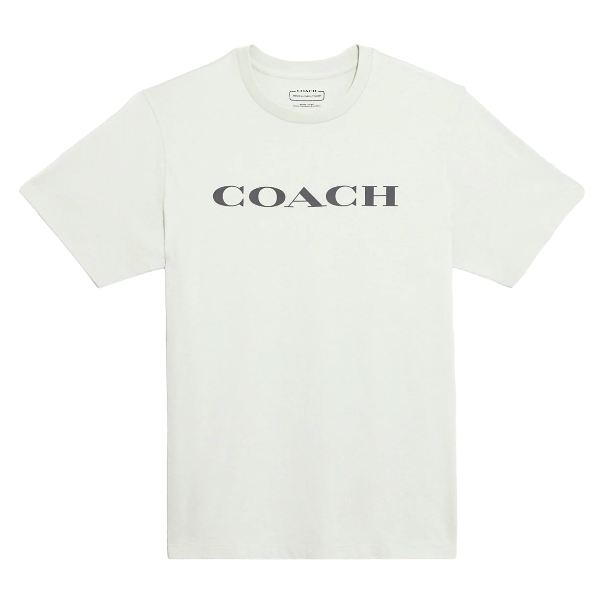 Футболка Coach Outlet Essential In Organic Cotton, мятно-зеленый - фото