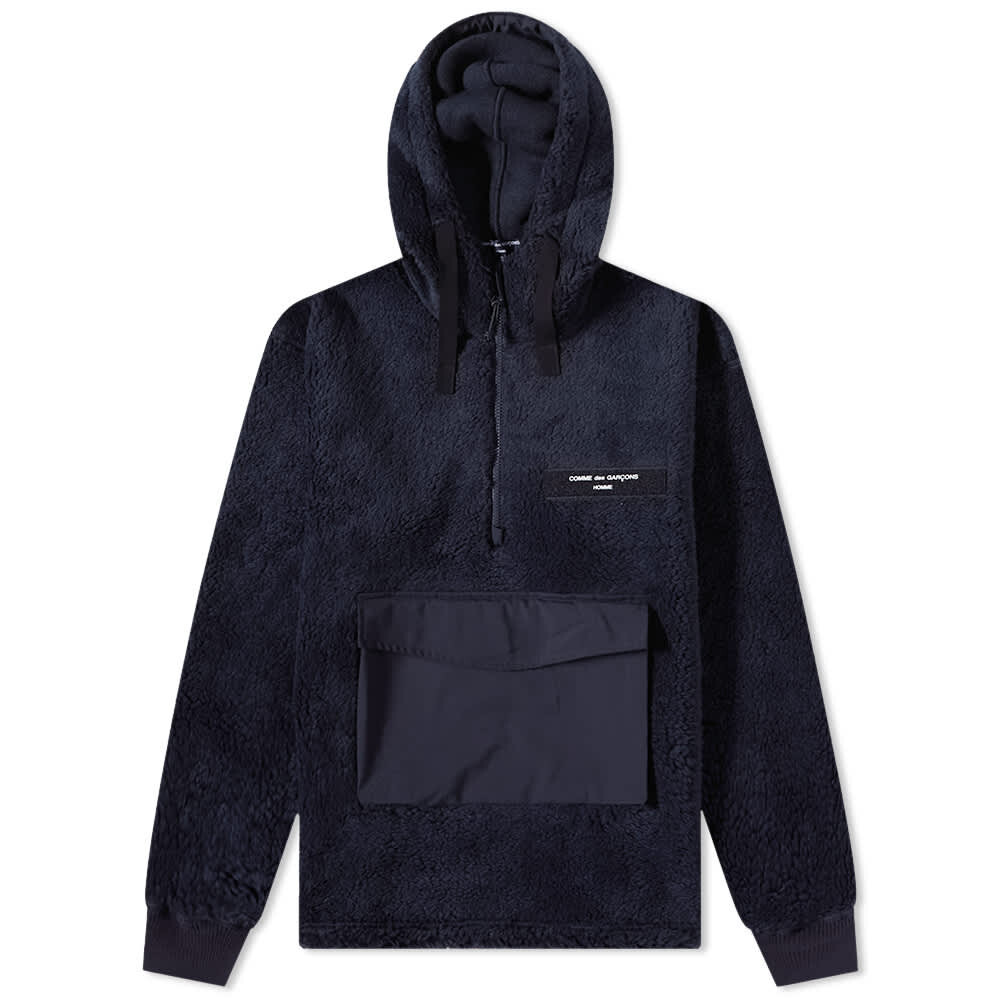 

Толстовка Comme des Garçons Homme Boa Fleece Popover Hoody