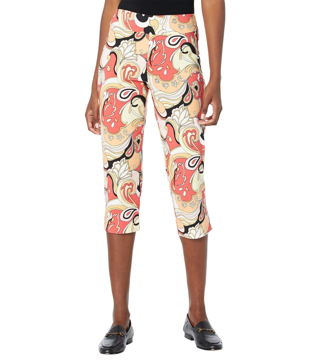 

Капри Krazy Larry, Pull-On Capri Pants, Белый