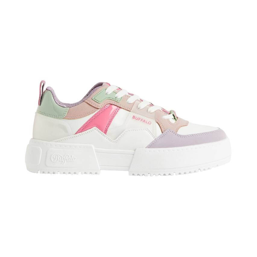 

Кроссовки H&M x Buffalo Rse V2 Low-Top, зеленый/розовый