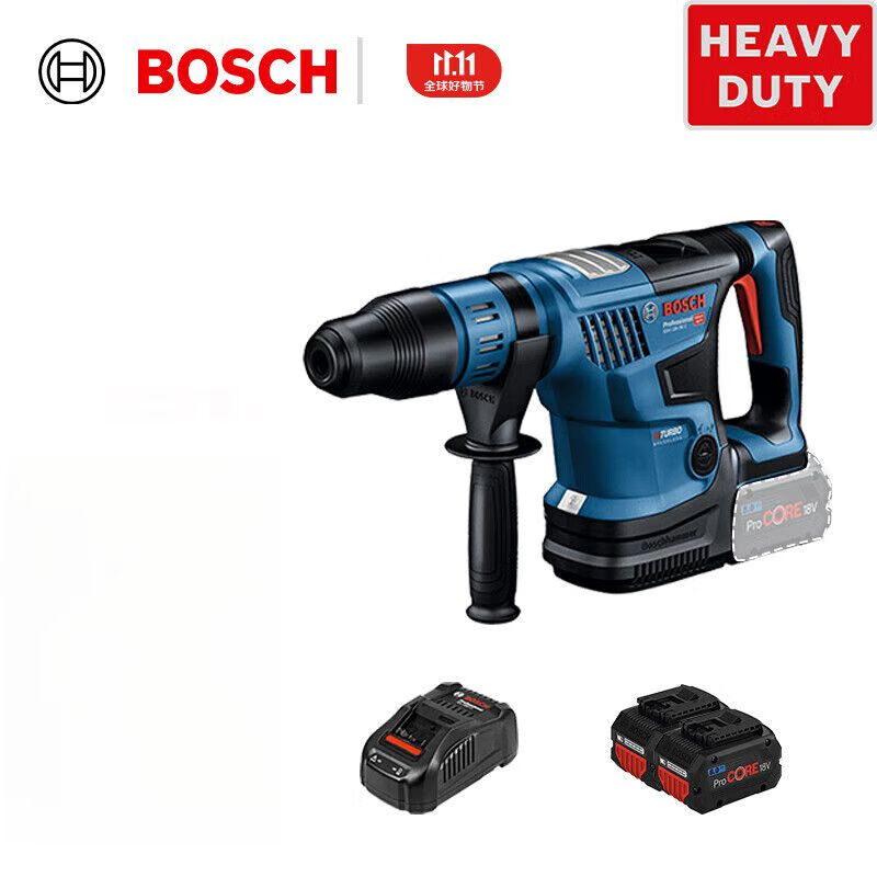 Перфоратор Bosch GBH 18V-34 CF с двумя аккумуляторами