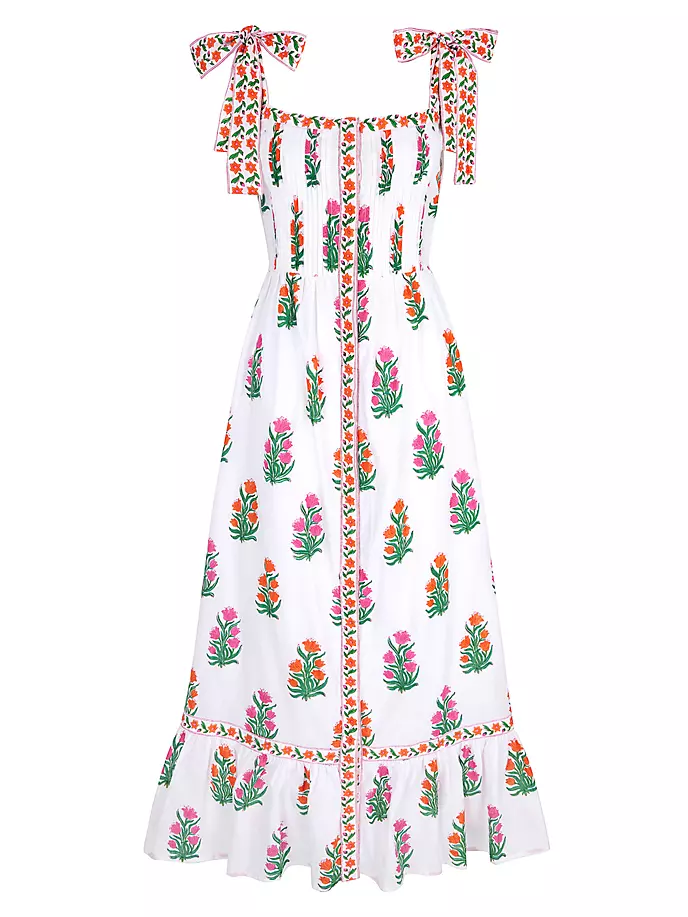 

Елена Платье Pink City Prints, цвет tropical tulip