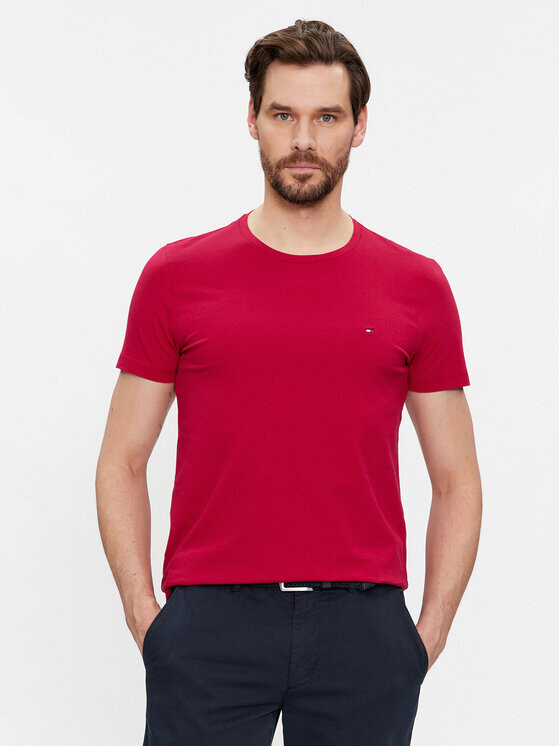

Футболка узкого кроя Tommy Hilfiger, красный