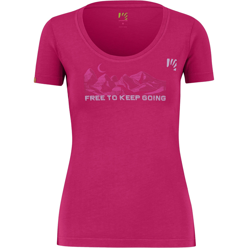 Женская футболка Crocus Evo Karpos, розовый