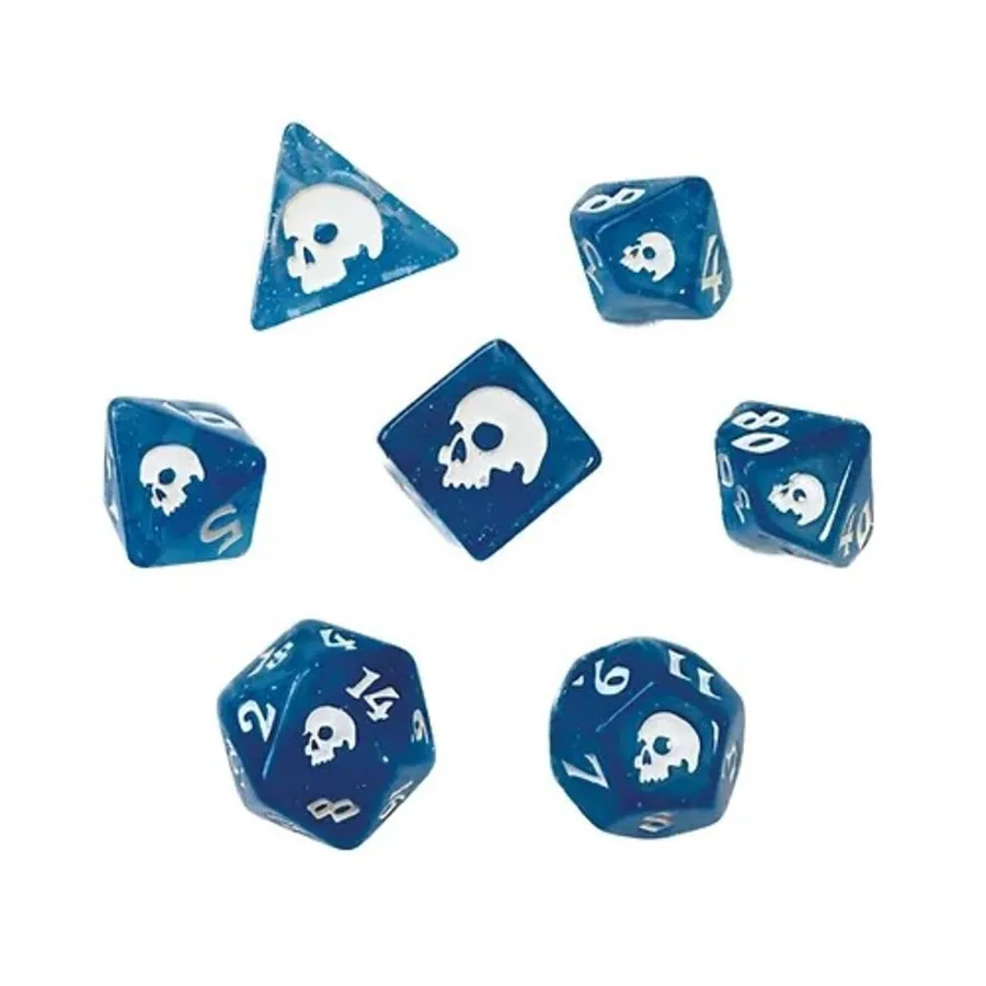 

Набор кубиков Frostplague с белым (7), Black Death