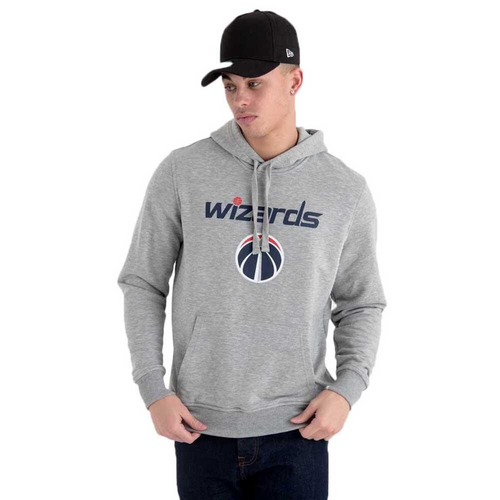 

Худи New Era Team Logo Po Washington Wizzards, серый