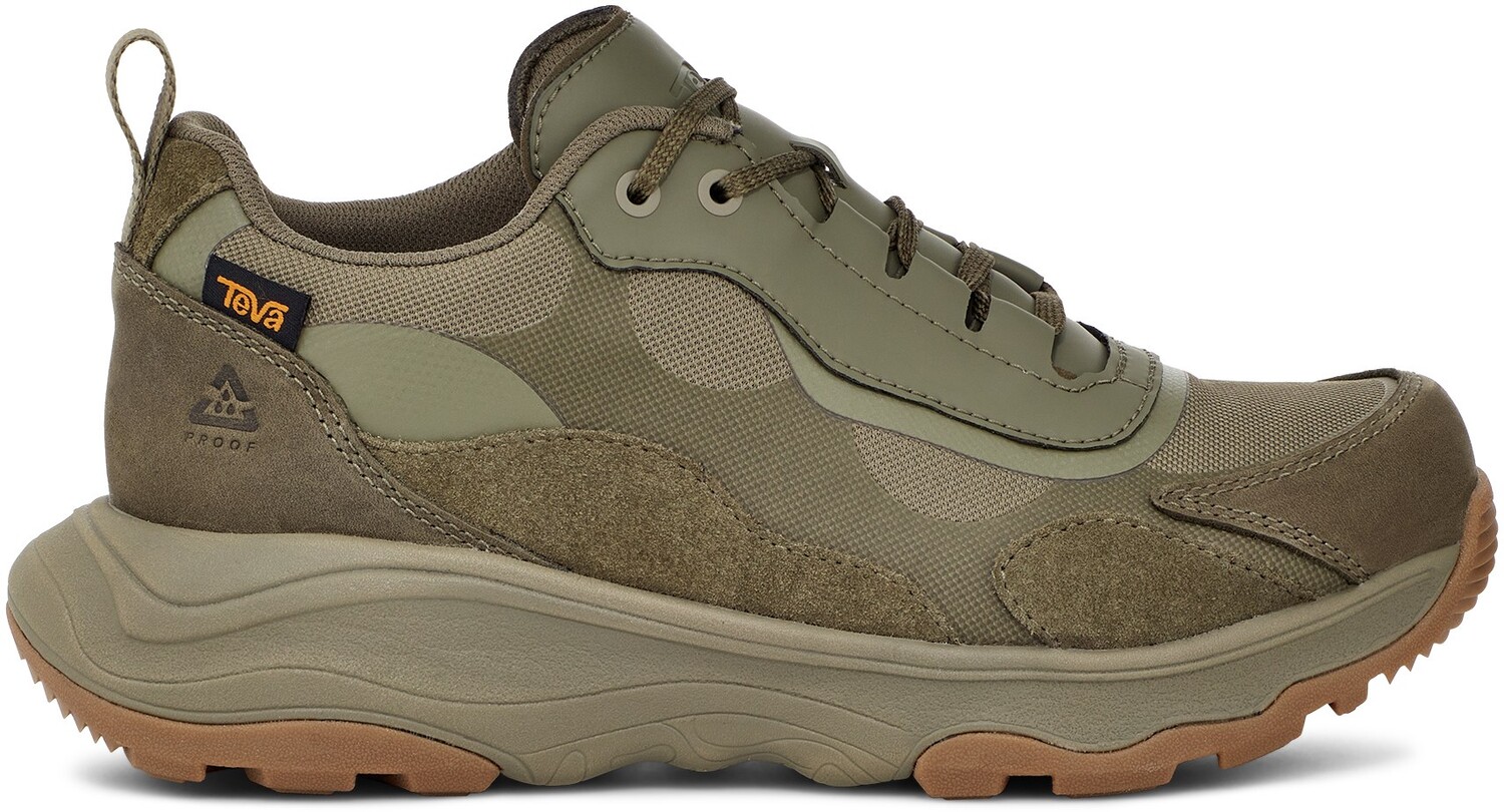 

Походные женские ботинки Teva Geotrecca Low RP, зеленый