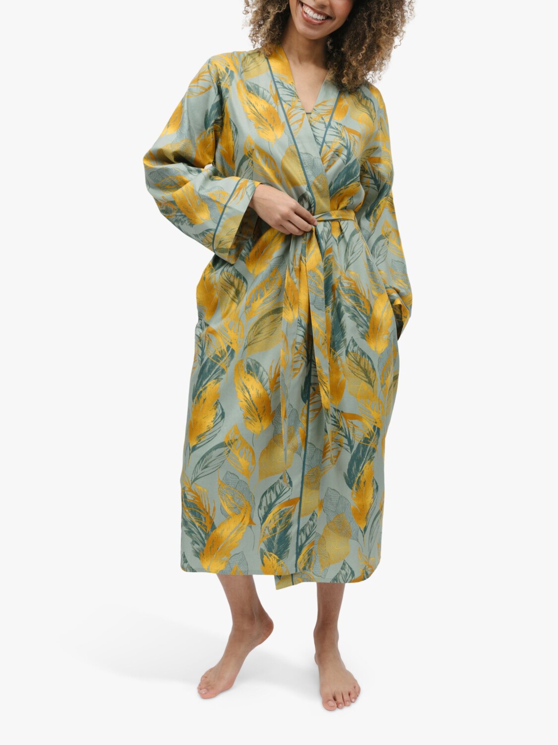 

Халат Cyberjammies Hannah Leaf, зеленый