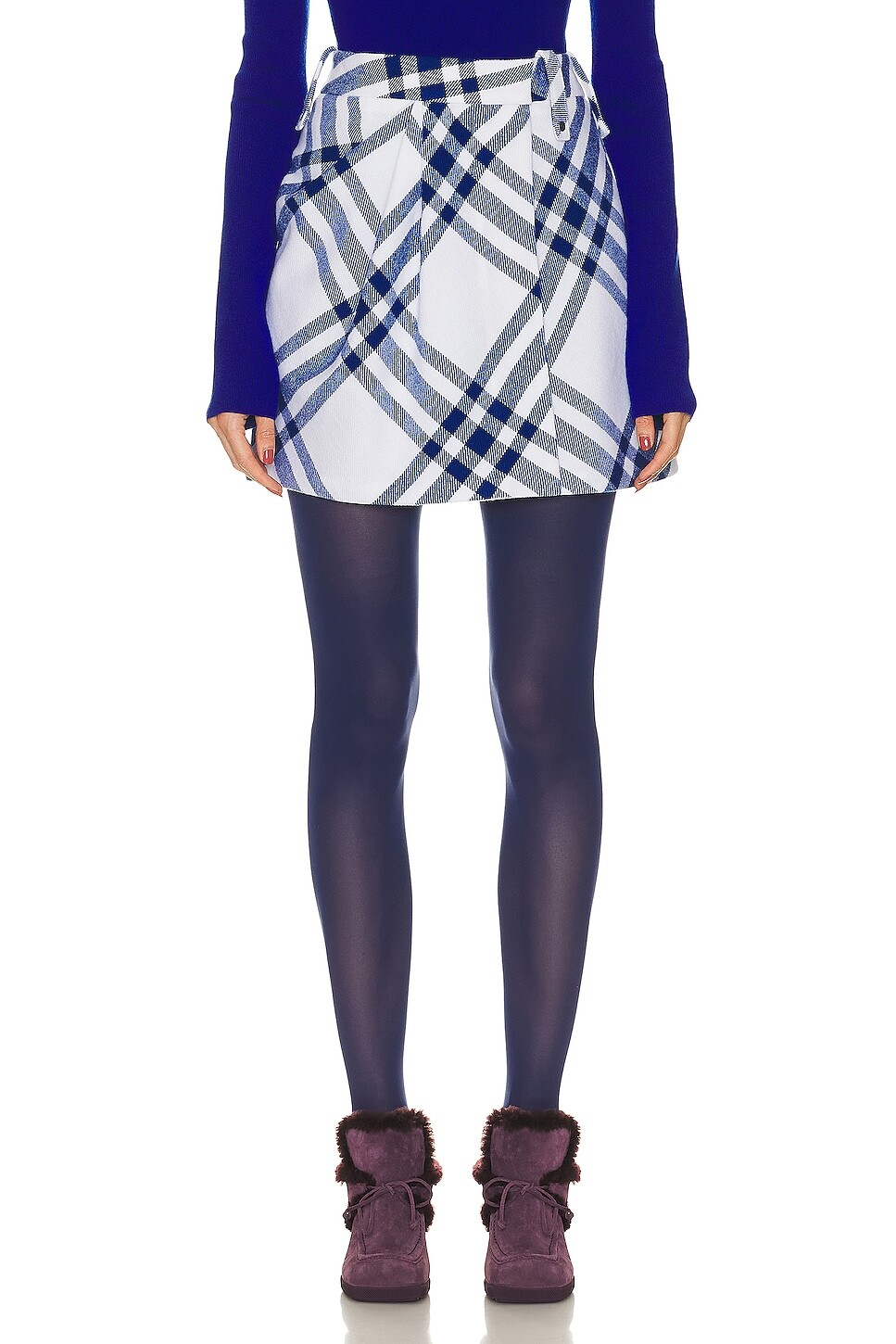 

Юбка мини Burberry Check, цвет Salt IP Check