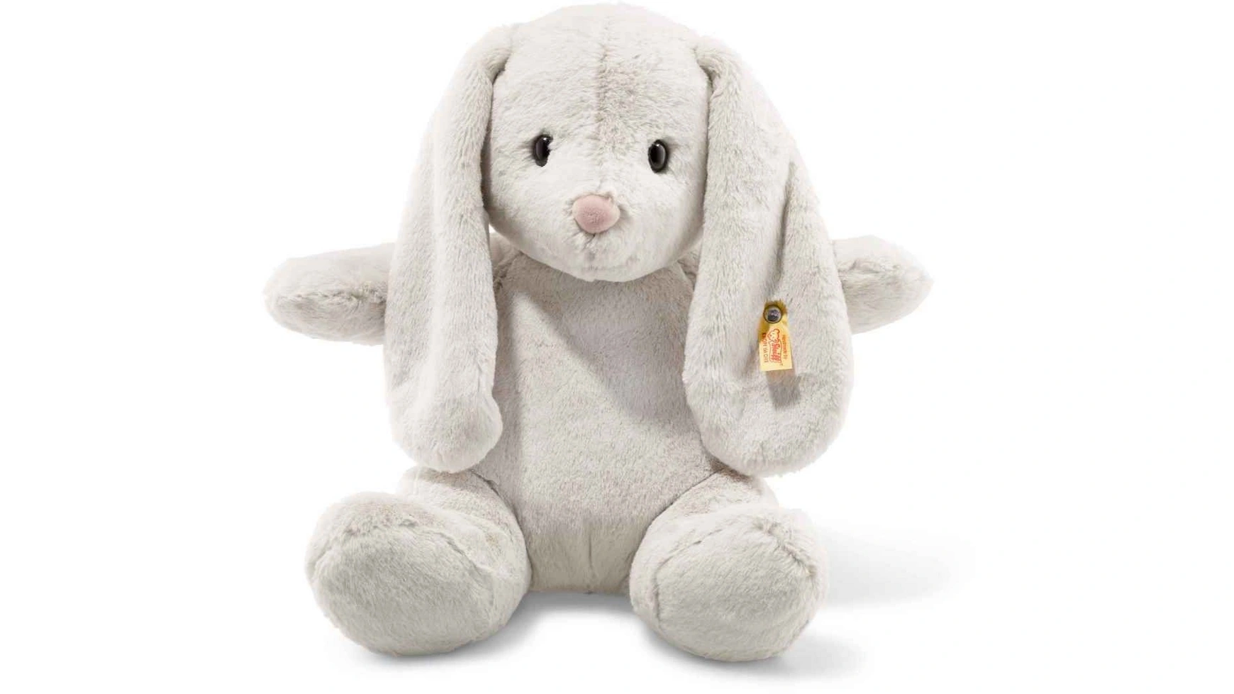 Steiff Мягкий кролик Cuddly Friends Hoppie, 38 см милый плюшевый кролик с длинными ушками реалистичная мягкая игрушка плюшевая кукла кролик подарок для детей 20 25 30 см