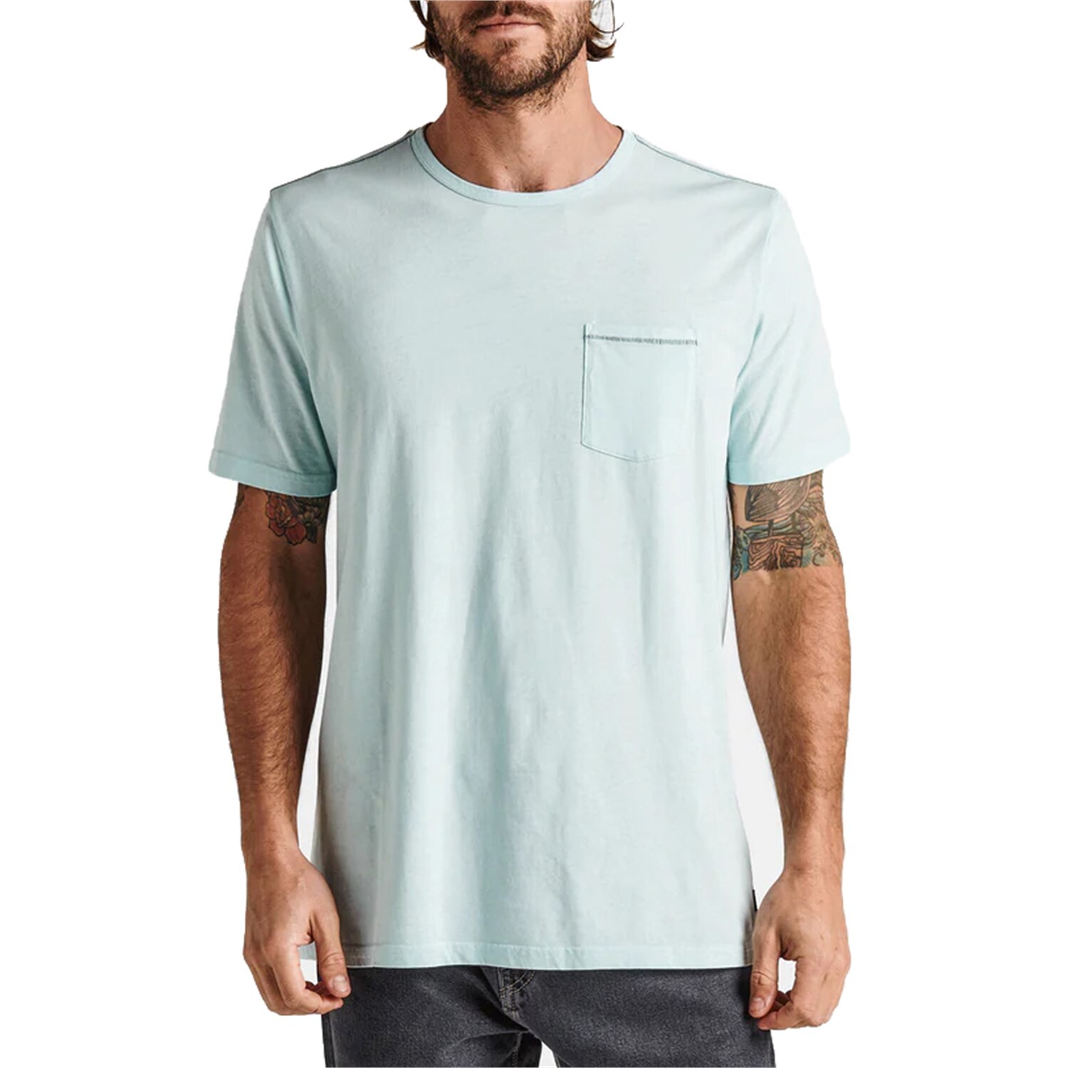 

Рубашка Roark Well Worn Light Organic, цвет Sky Blue
