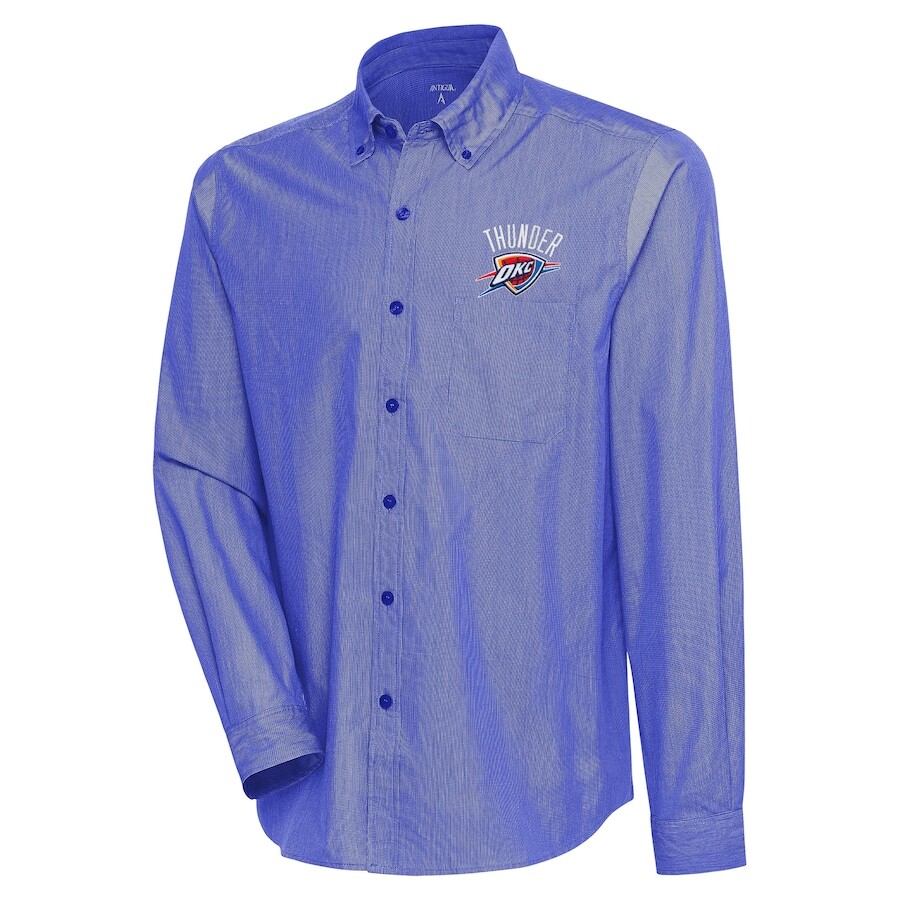 

Рубашка Antigua Oklahoma City Thunder, роял