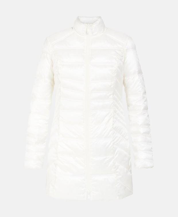 

Стеганое пальто Guess, белый