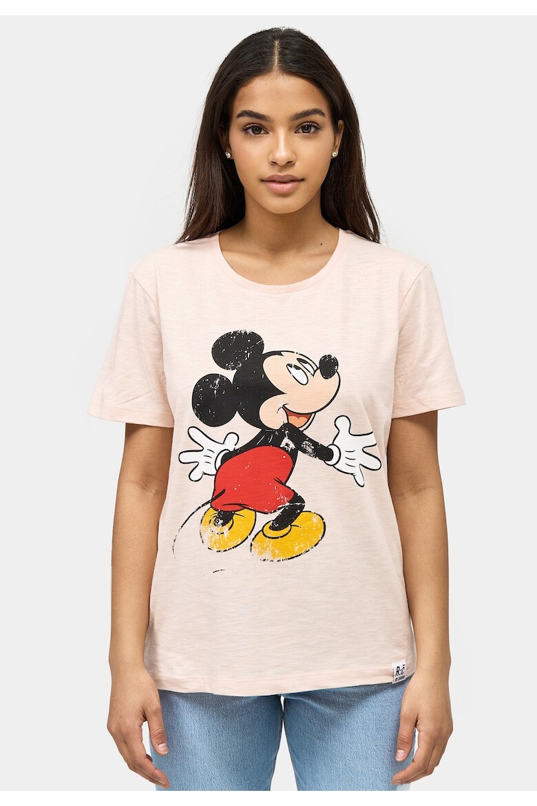 

Футболка Mickey Mouse Hug 3967 с принтом Recovered, розовый