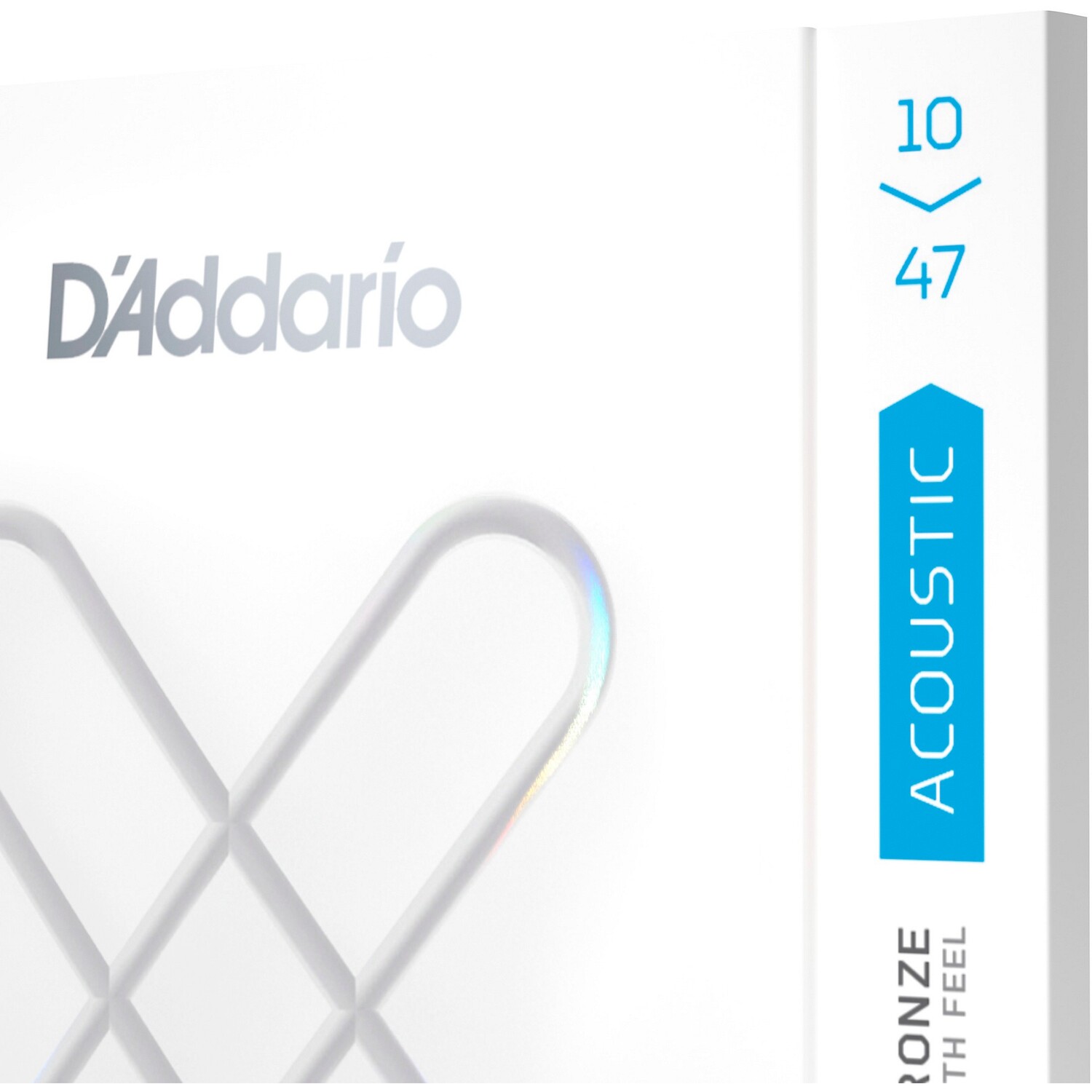 

Струны D'Addario XS из акустической фосфорной бронзы, 12 струн Light (10-47)