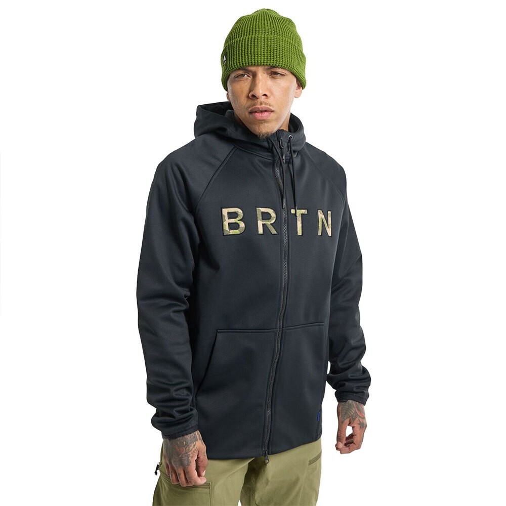 

Толстовка Burton Crown Weatherproof Full Zip, черный