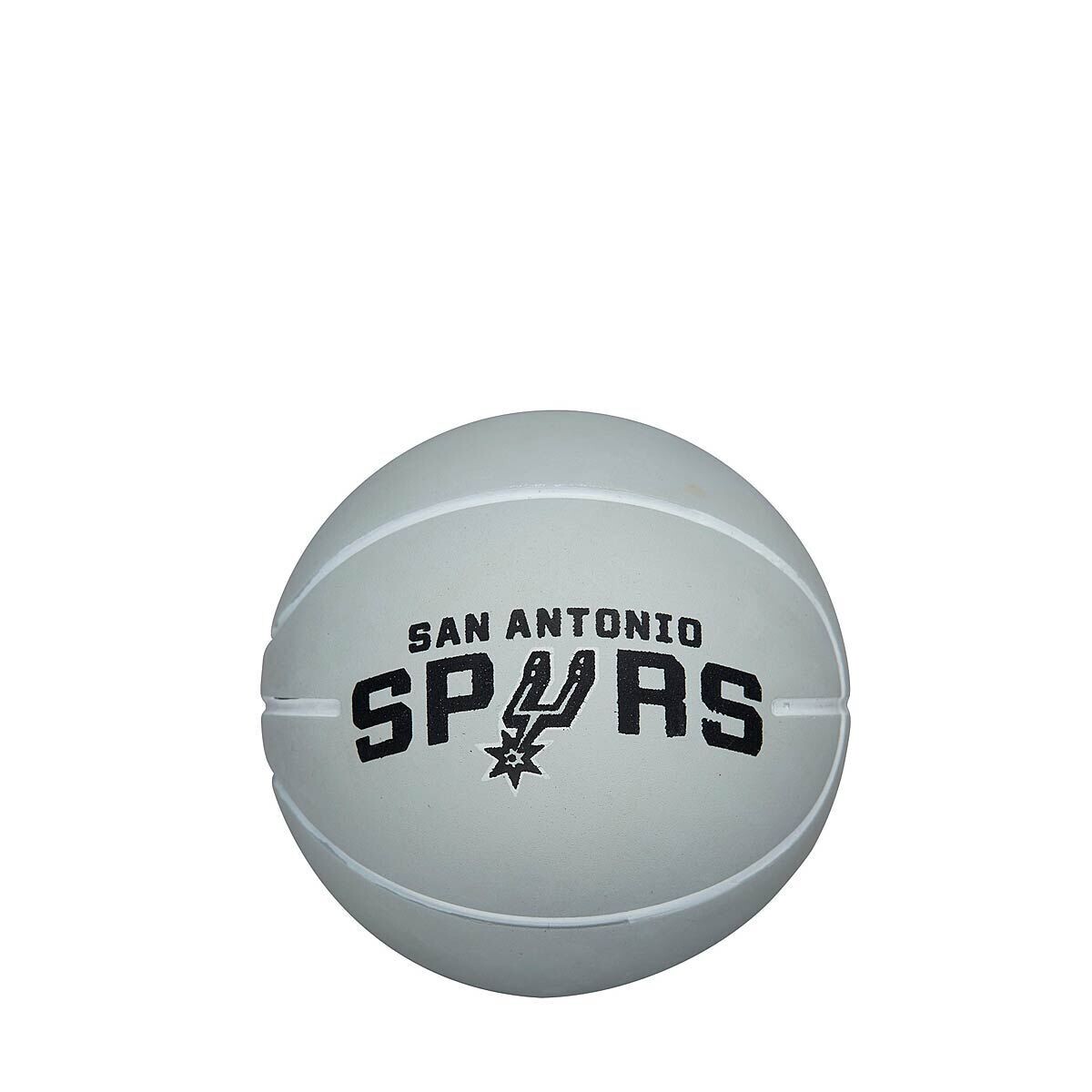 

NBA Dribbler San Antonio Spurs микро баскетбольный мяч Wilson, серый