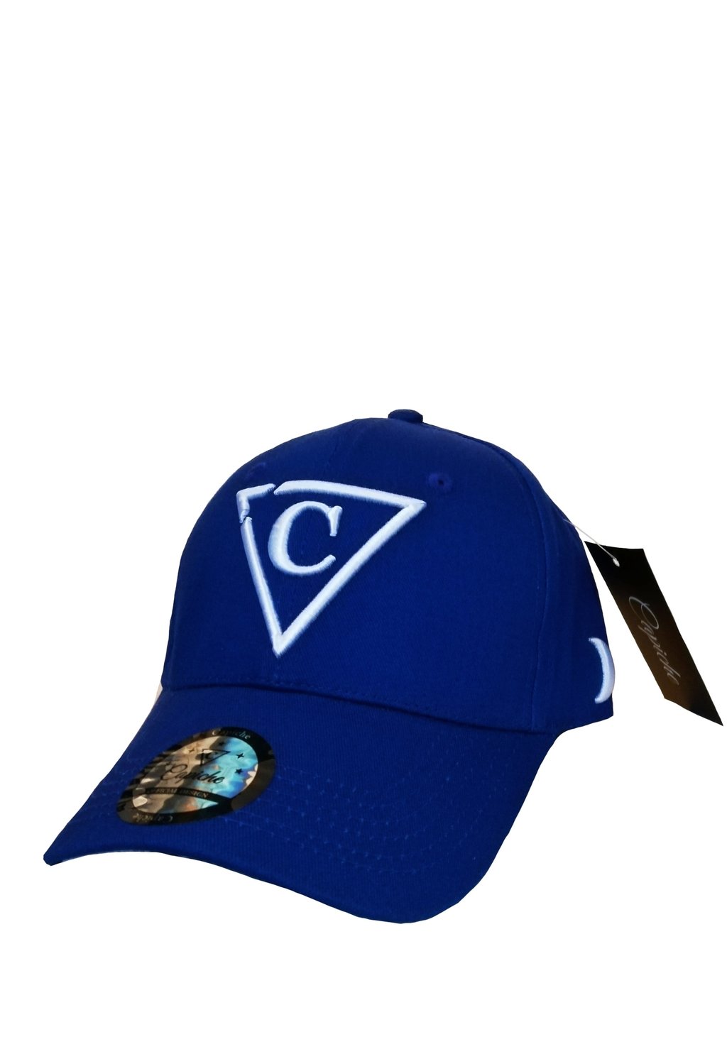 Бейсболка CURVED Capiche, цвет blue black white цена и фото