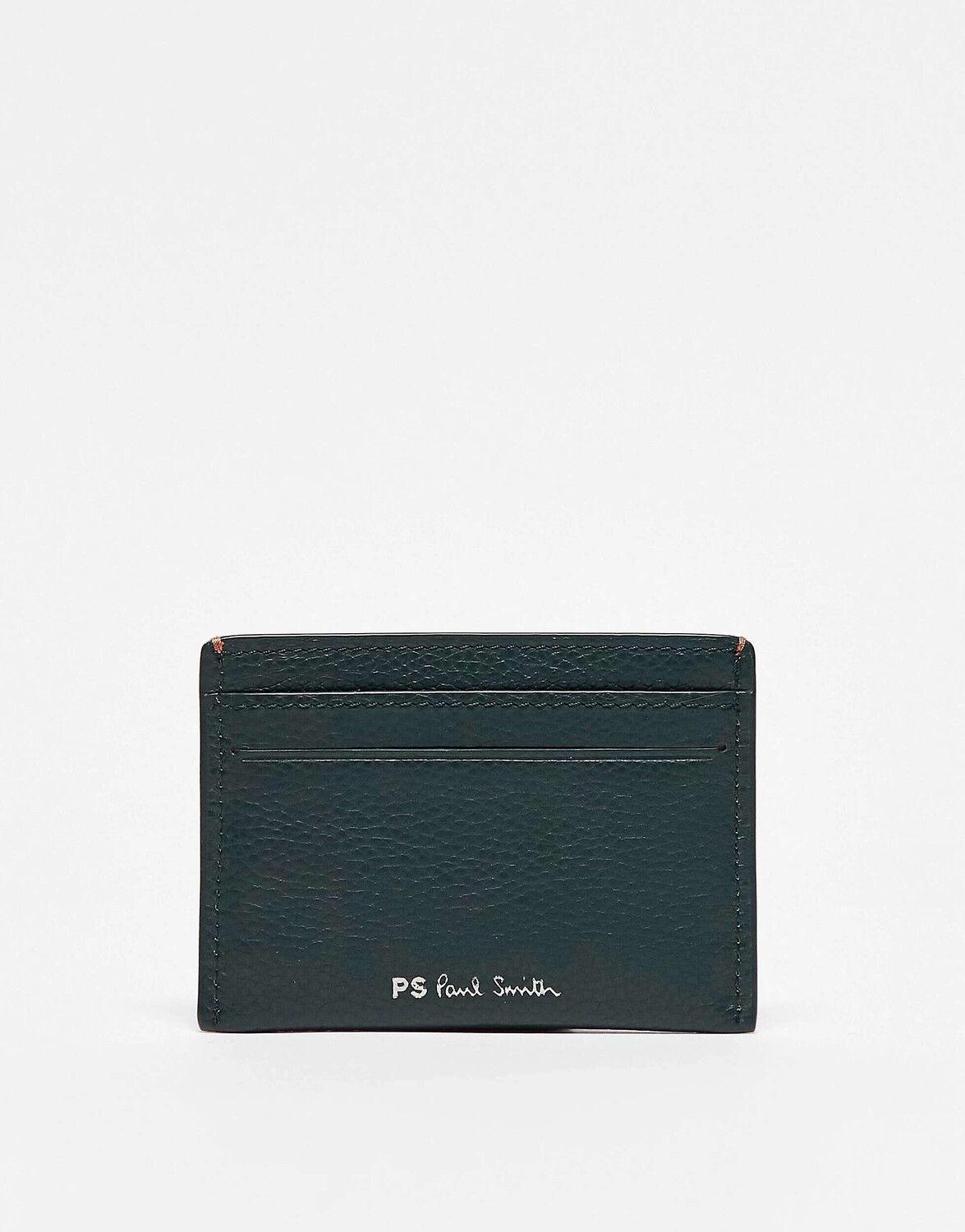 

Темно-зеленый кожаный визитница PS paul Smith