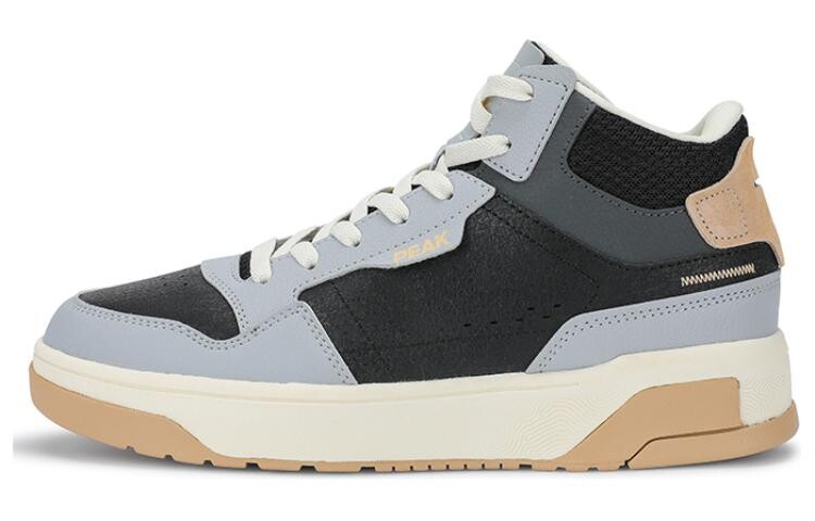 

Кроссовки PEAK Skateboarding Shoes Men High-top Light Grey/black, красный