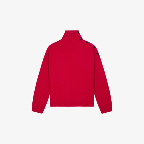 

Джемпер The Kooples из смесовой шерсти The Kooples, красный