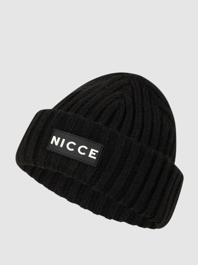 

Шляпка с ребристой структурой NICCE, черный