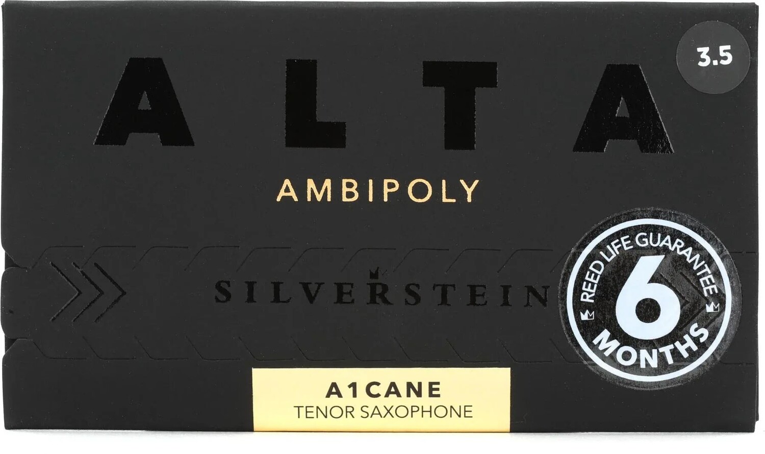

Трость для классического тенор-саксофона Silverstein Works AP350TSC Ambipoly — 3,5
