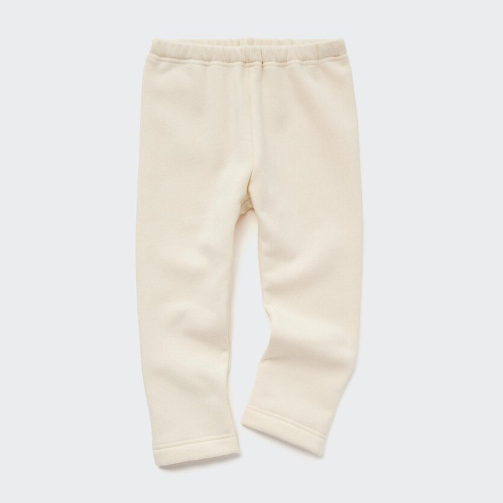 

Леггинсы Uniqlo из флиса, светло-бежевый