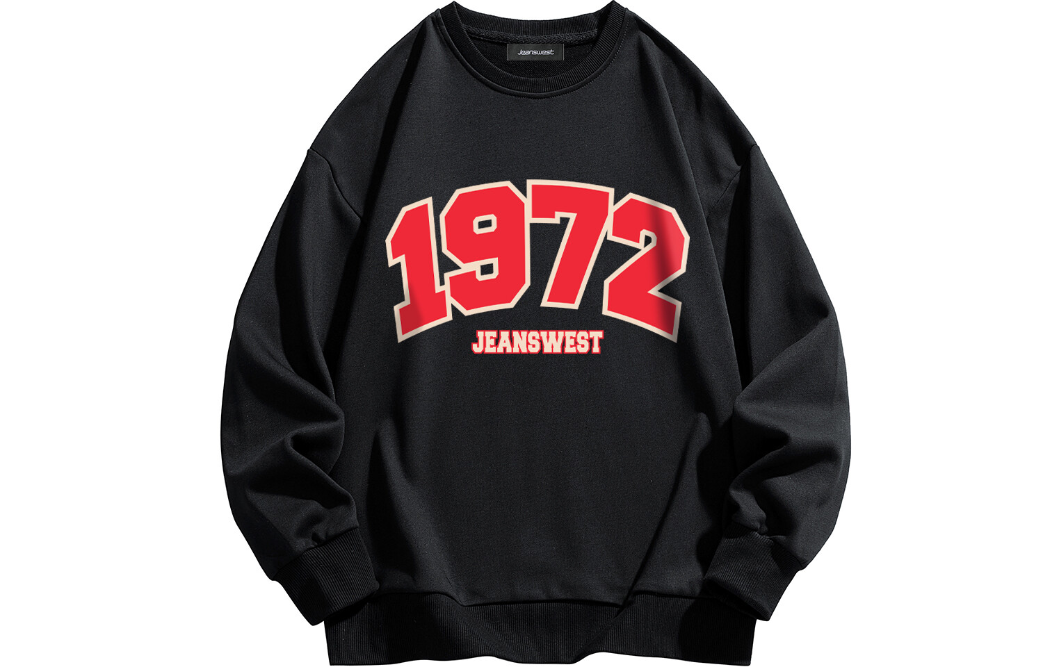 

Jeanswest Толстовка унисекс Jean West, Голубой [бархатная модель]