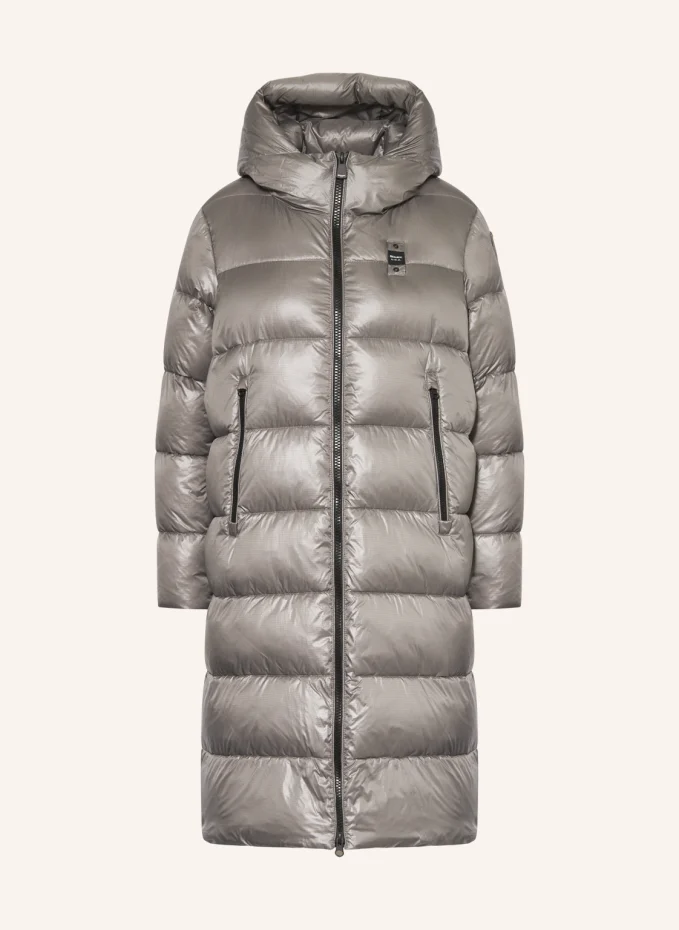 Стеганое пальто с утеплителем dupont sorona Blauer, серый