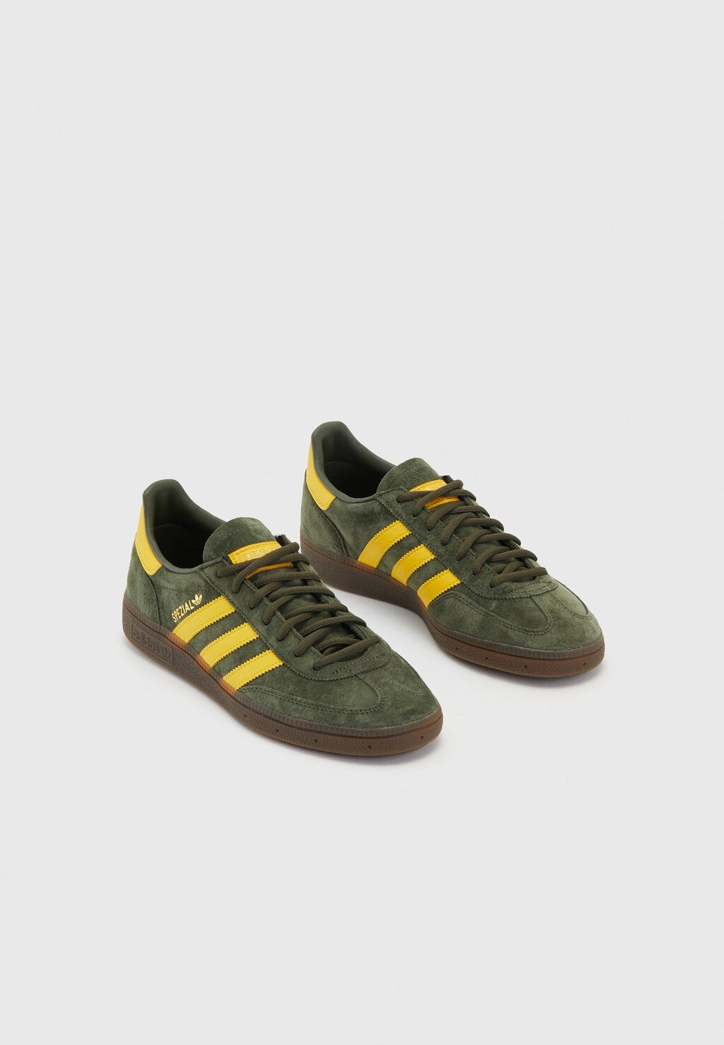 

Кроссовки adidas Originals HANDBALL SPEZIAL, цвет night cargo/tribe yellow/gum