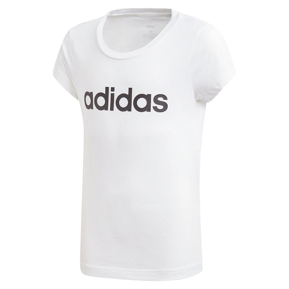 

Футболка с коротким рукавом adidas Essentials Linear, белый