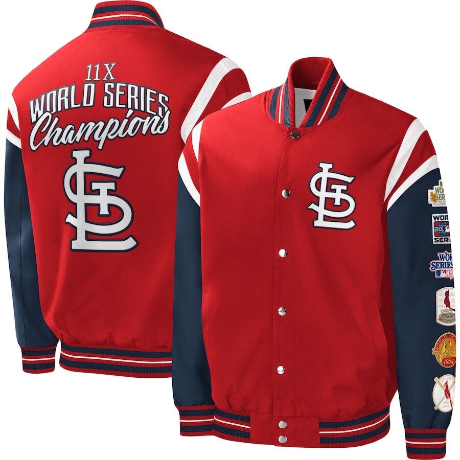 

Куртка G-III Sports by Carl Banks St Louis Cardinals, красный