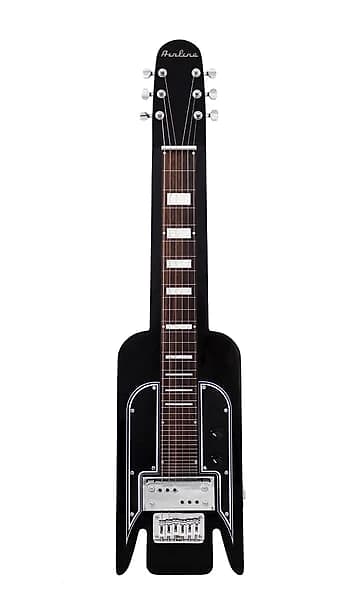 цена Электрогитара Airline Pro One-Piece Basswood Neck & Body 6-String Lap Steel Electric Guitar w/Hardshell Case