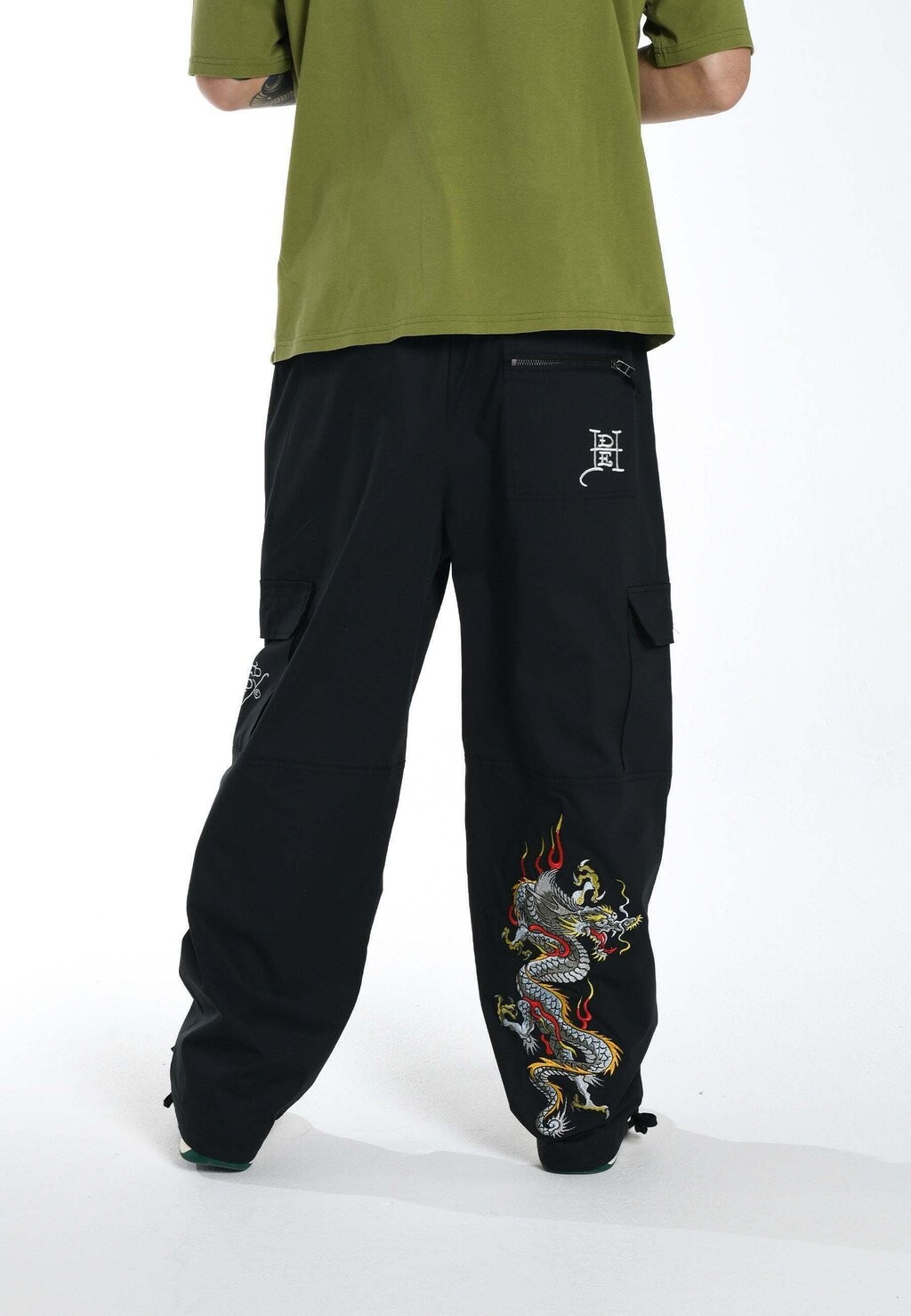 

Брюки карго Nu Drag Combat Ed Hardy, черный