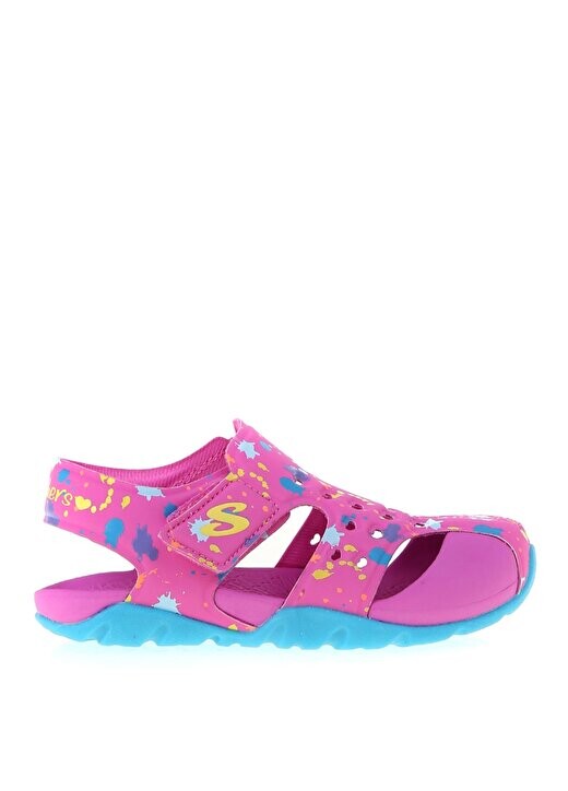 

Розовые сандалии для девочек 86428L HPTQ SIDE WAVE Skechers, розовый