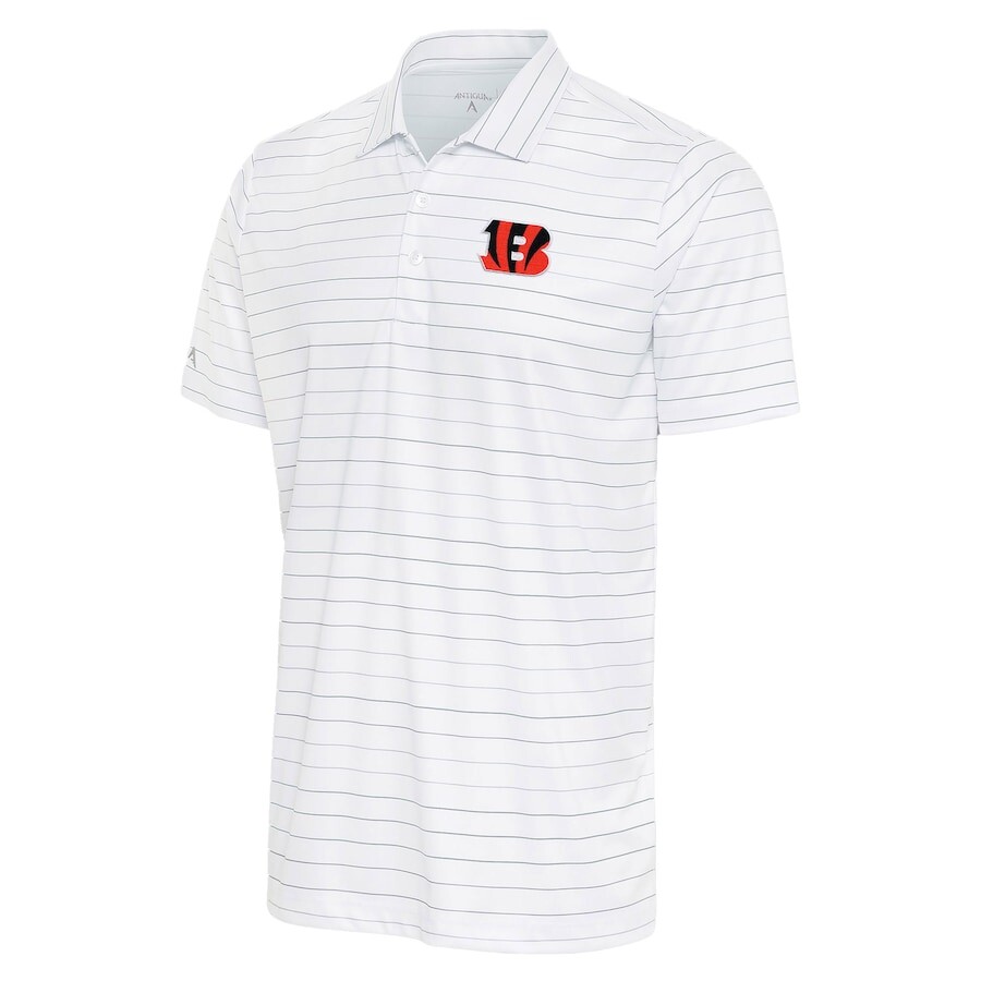 

Поло с коротким рукавом Antigua Cincinnati Bengals, белый