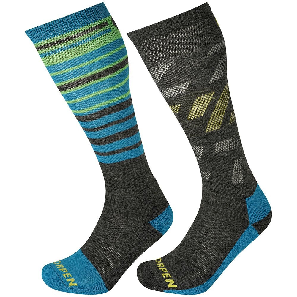 

Носки Lorpen S2MME Ski Mid 2 Pack Eco, разноцветный