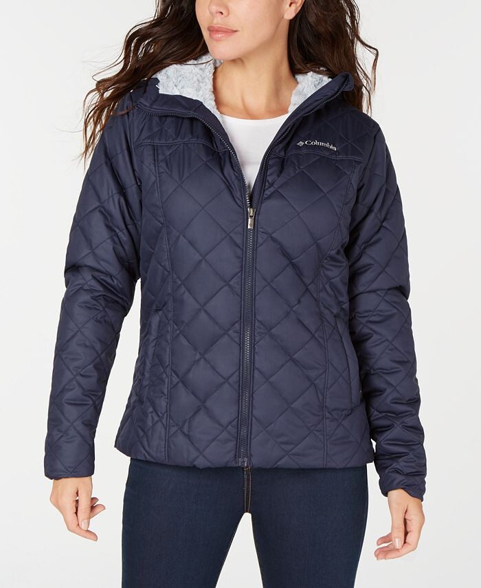

Женская куртка Copper Crest с капюшоном на флисовой подкладке, XS-3X Columbia, синий