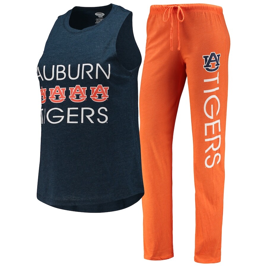 

Пижамный комплект Concepts Sport Auburn Tigers, оранжевый