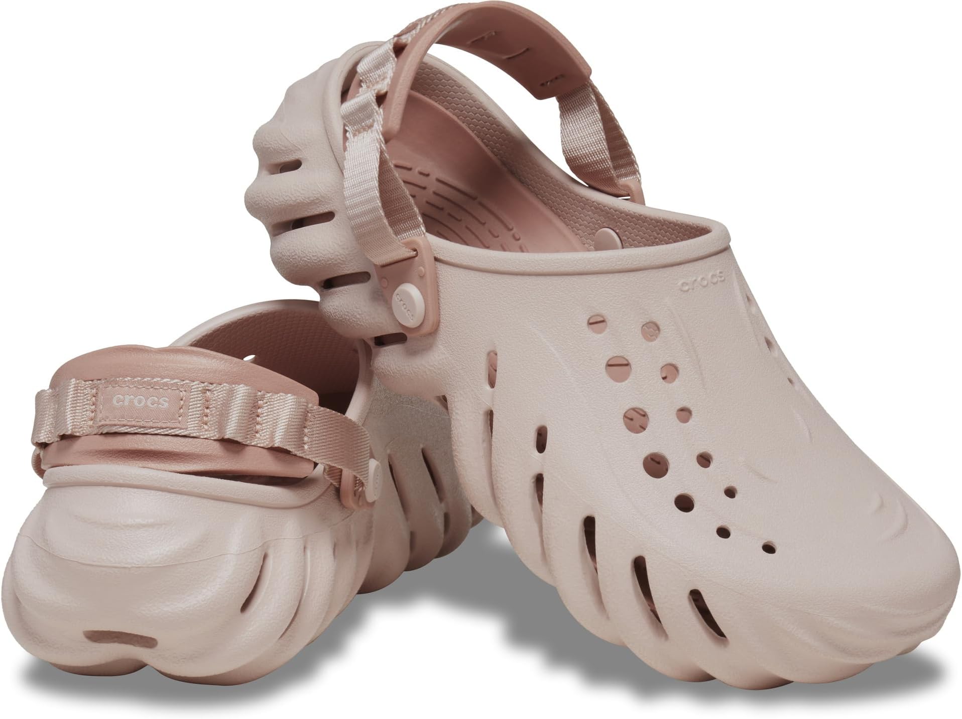 цена Сабо Echo Clog Crocs, цвет Pink Clay