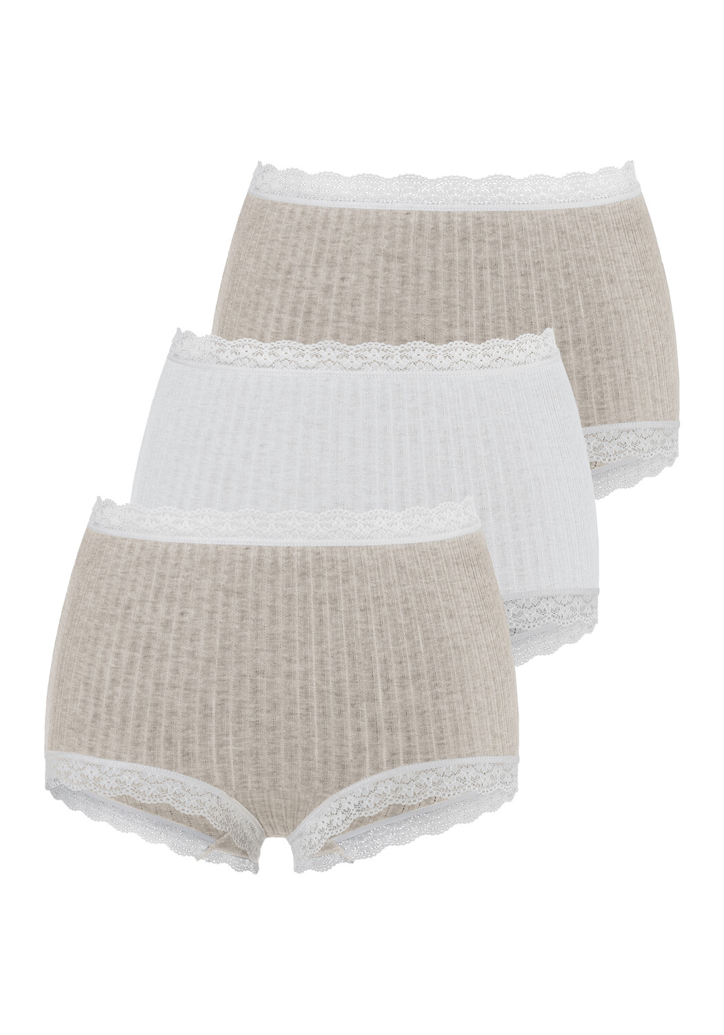 

Трусы LASCANA Taillen, цвет beige meliert, creme