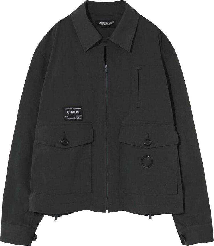 

Поло Undercover Blouson 'Black', черный