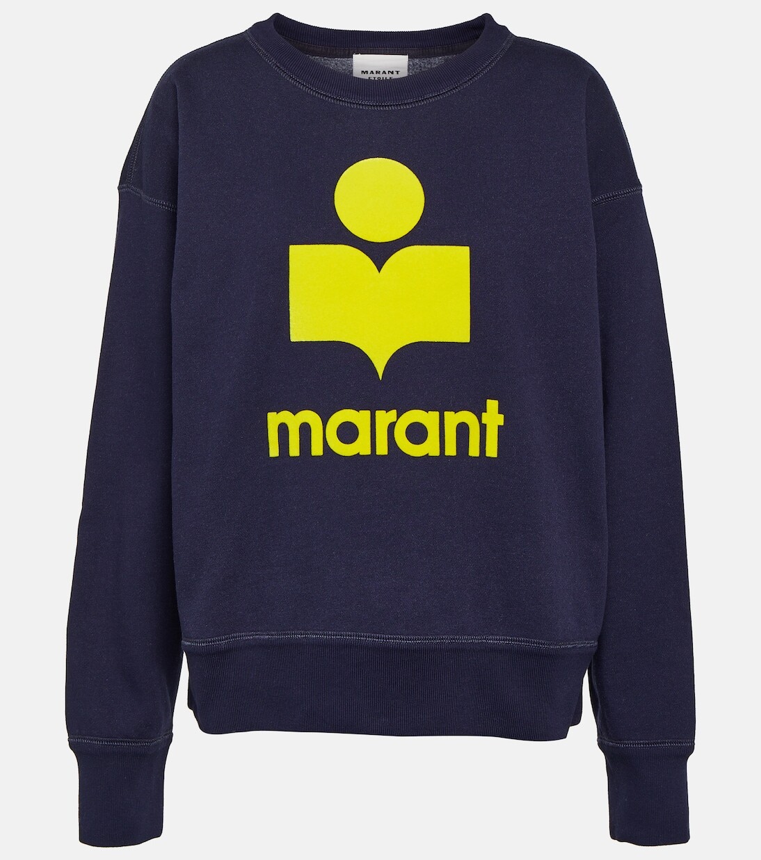 

Толстовка moby с логотипом Marant Etoile, синий