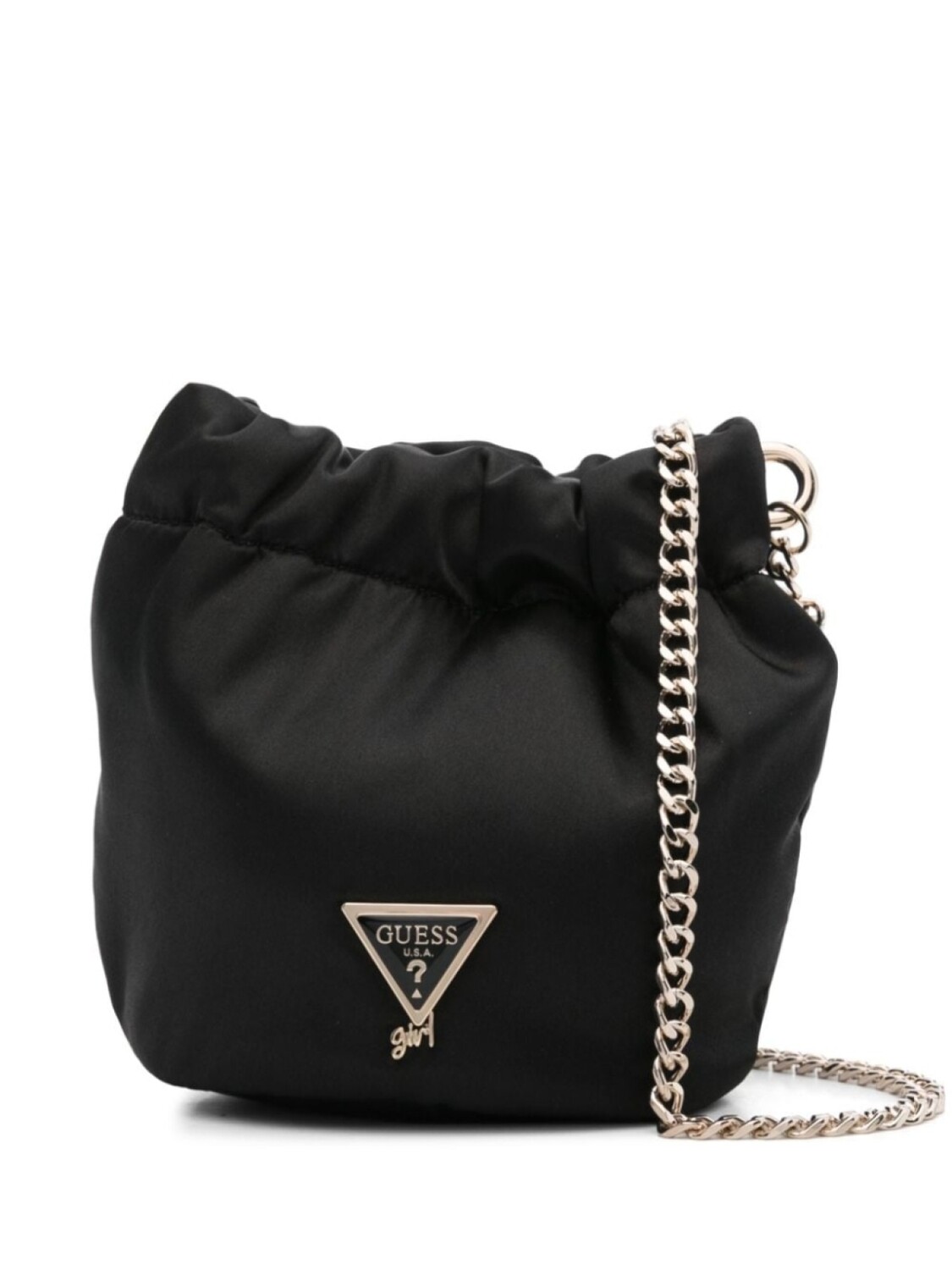 

Guess kids сумка через плечо с логотипом, черный